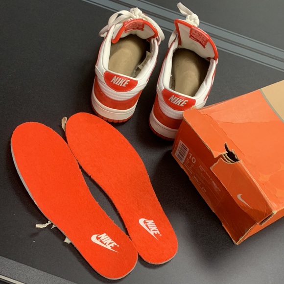 Dunk womens sz 10 mens sz 8 OG orange box dunks 🔥🤯🔥 - Picture 5 of 7